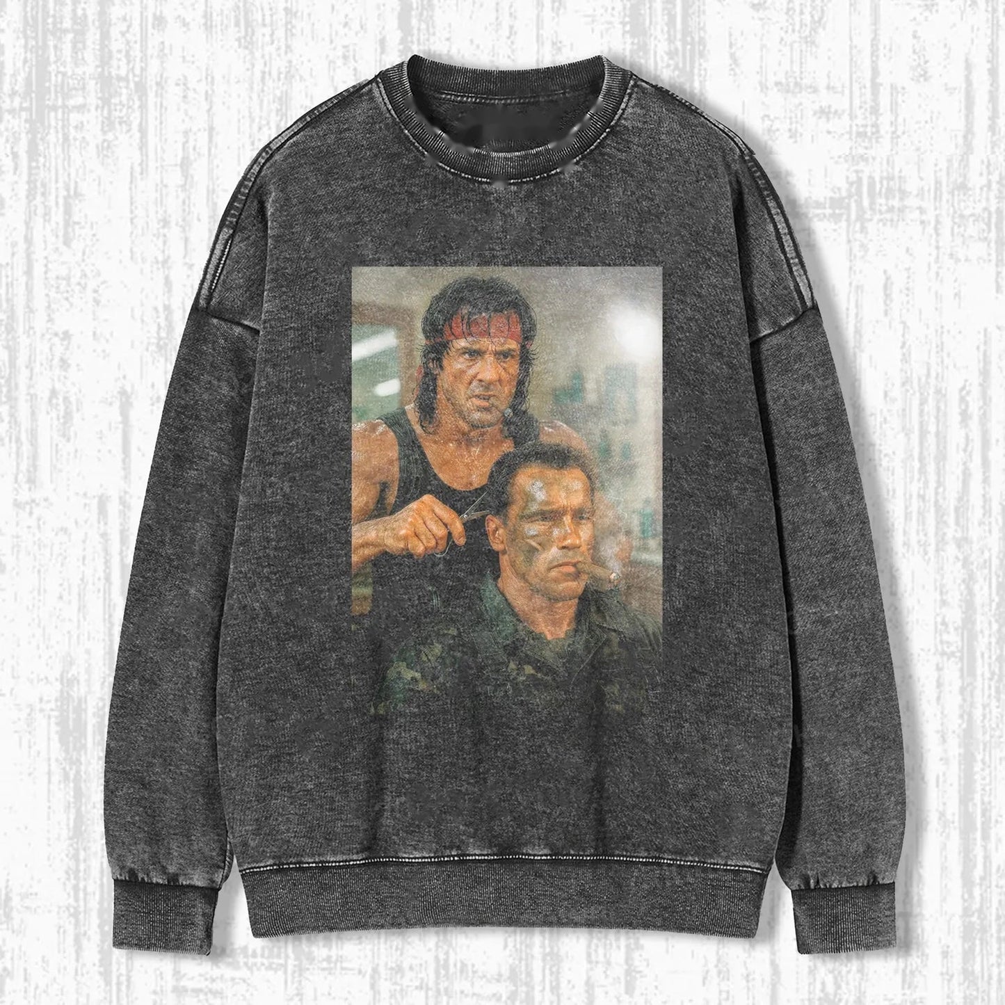 SYLVESTER STALLONE & AS T-SHIRT