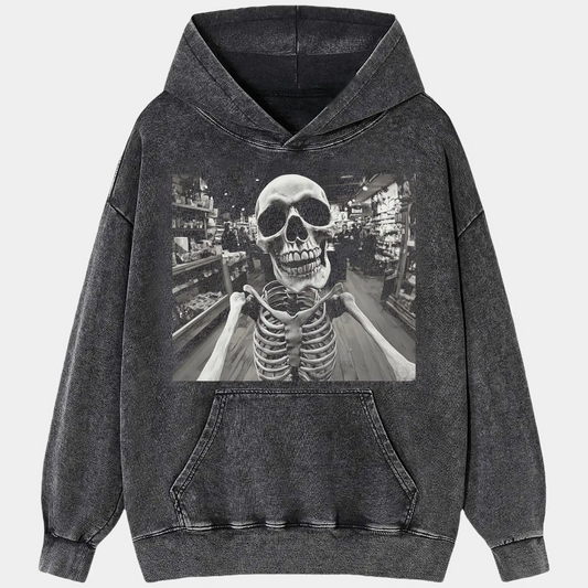 Selfie Skull 8.5 Tee