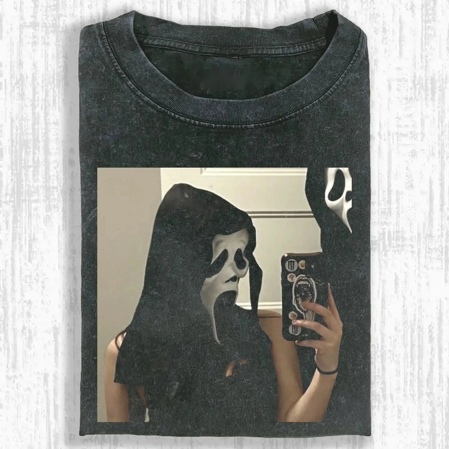 Selfie Skull Tee