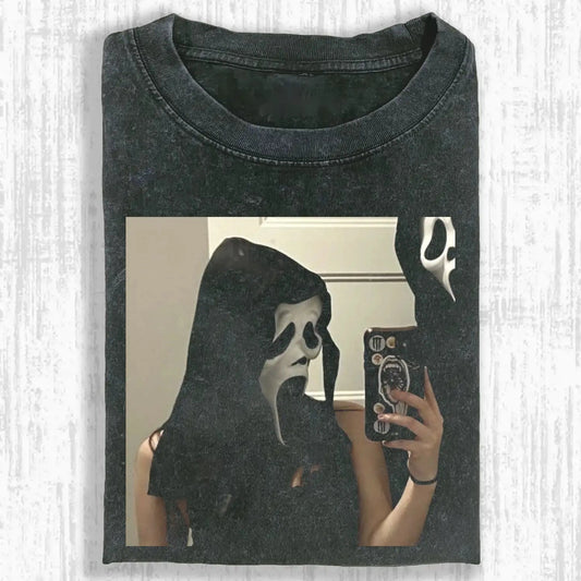 Selfie Skull Tee
