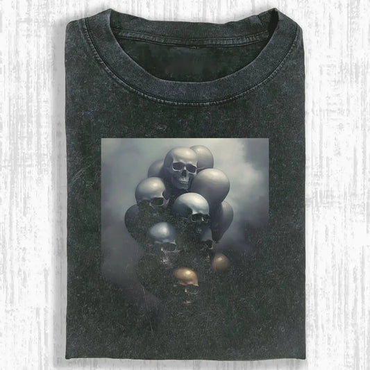 Skull Balloons Tee