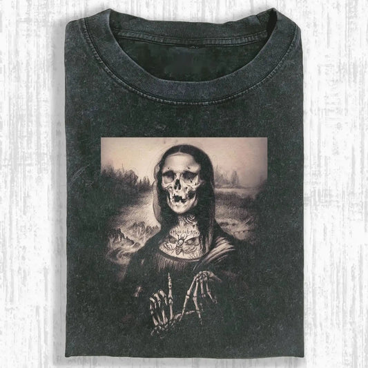 Skull Mona Lisa 7.31 Tee