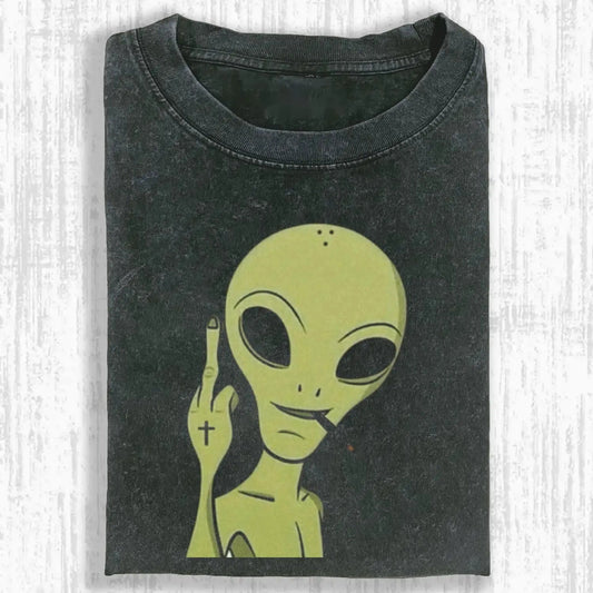 Smoking Alien 8.19 Tee