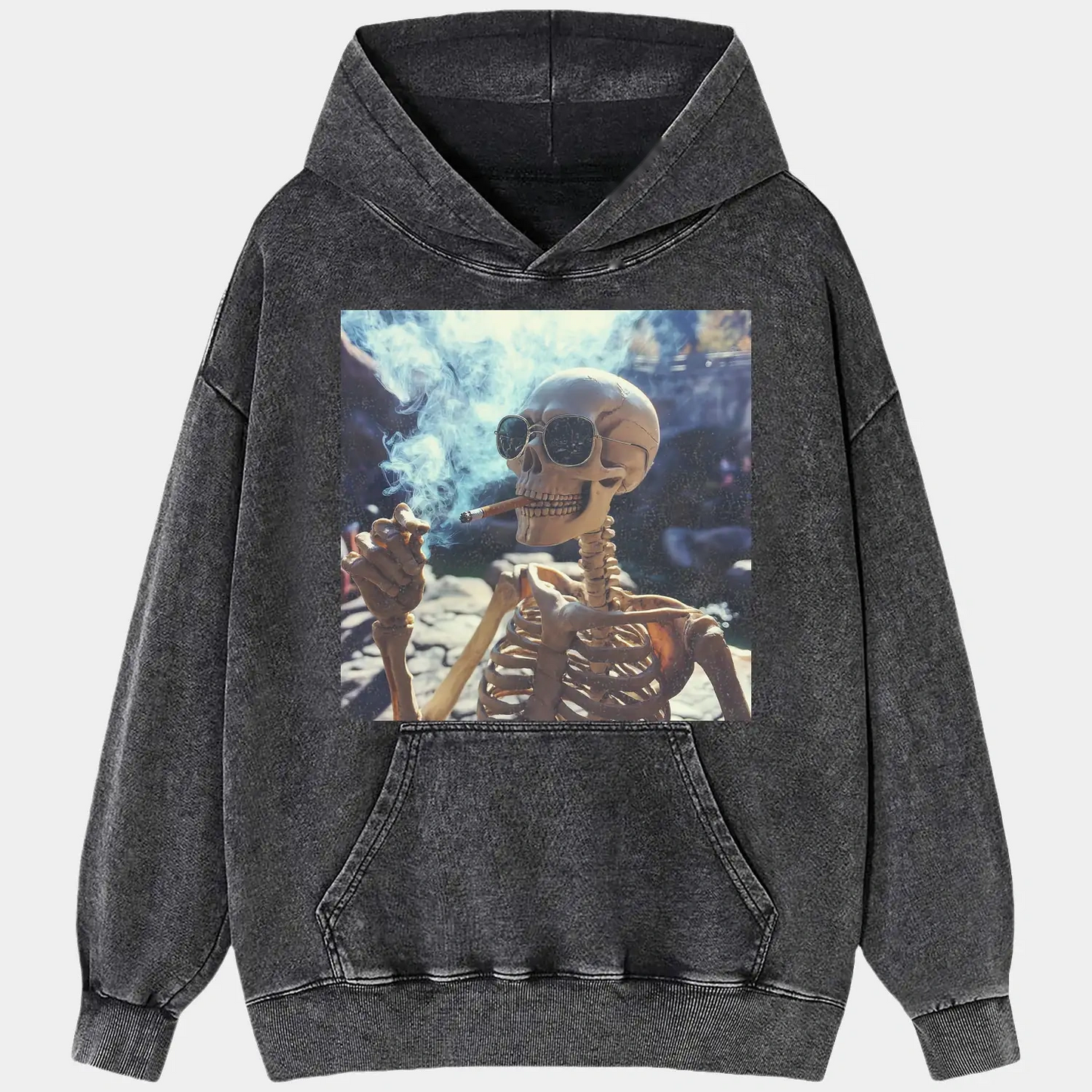 Smoking Skull 8.19 Tee