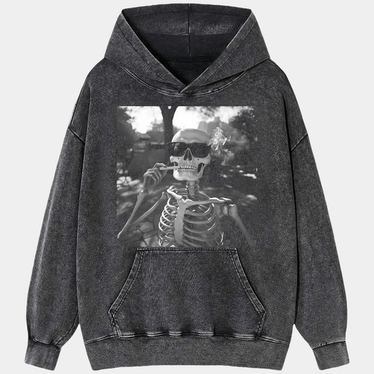 Smoking Skull 9.4 Tee