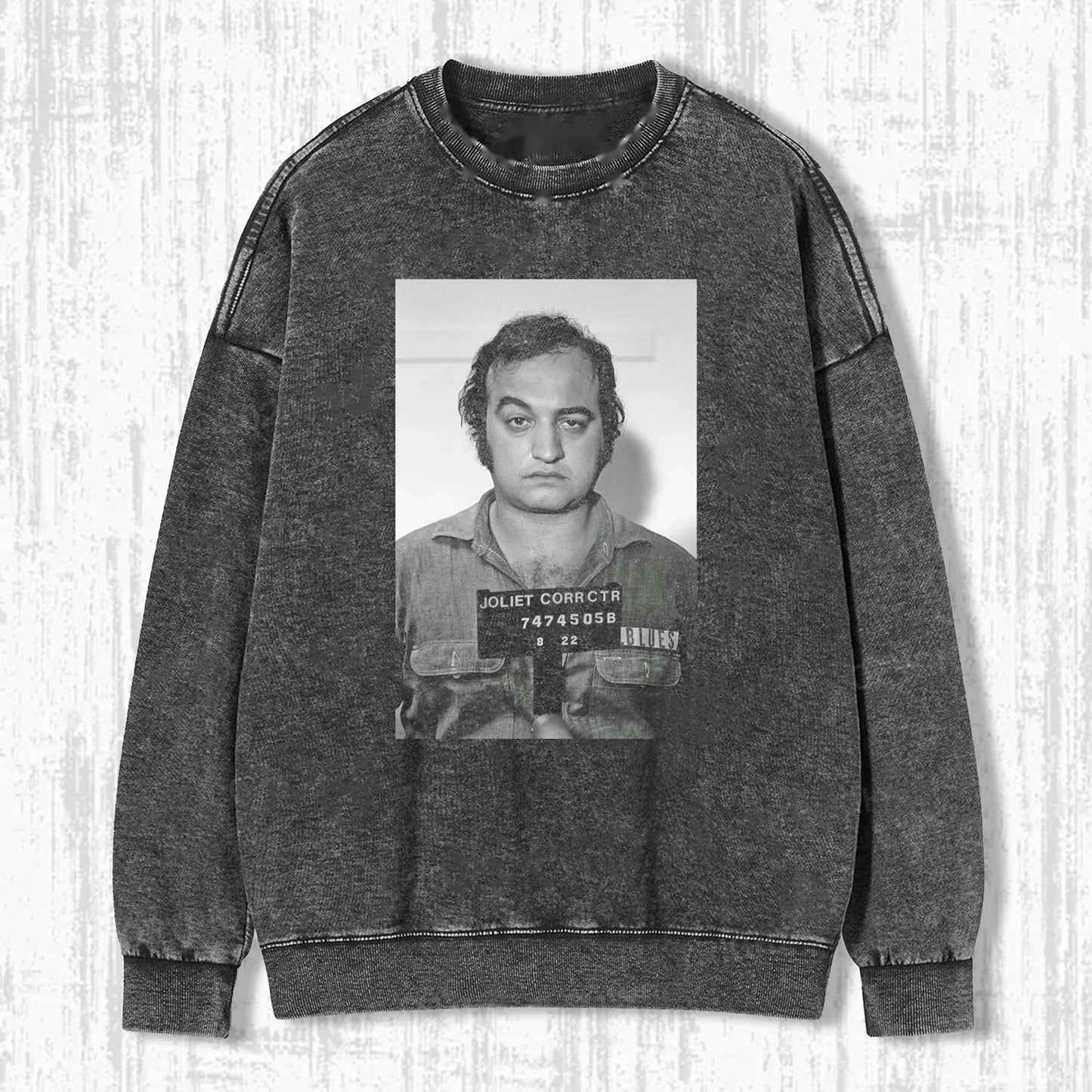 THE BLUES BROTHERS JOHN BELUSHI MUGSHOT T-SHIRT