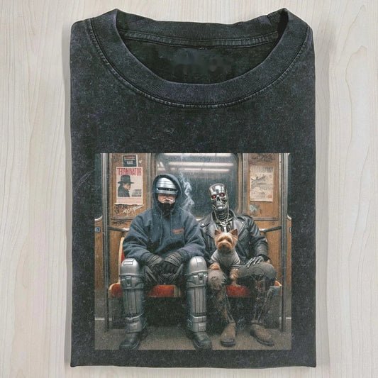 THE T. & ROBOCOP T-SHIRT