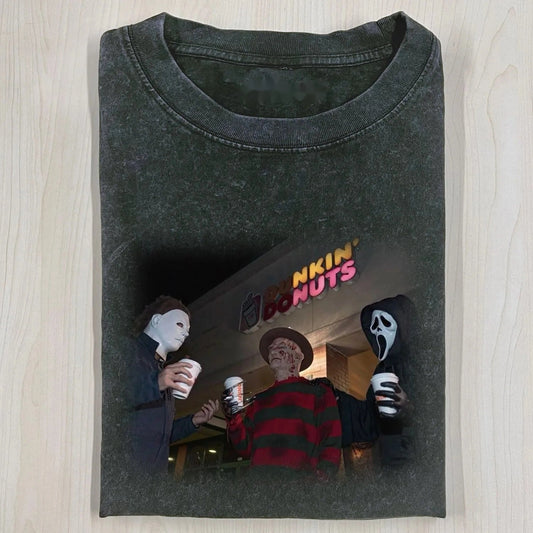 THE TOP 3 HORROR CHARACTERS OF ALL TIME T-SHIRT
