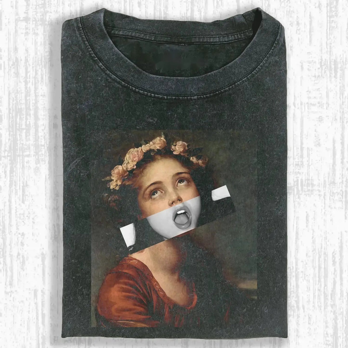 WEIRD COLLAGE A1 TEE