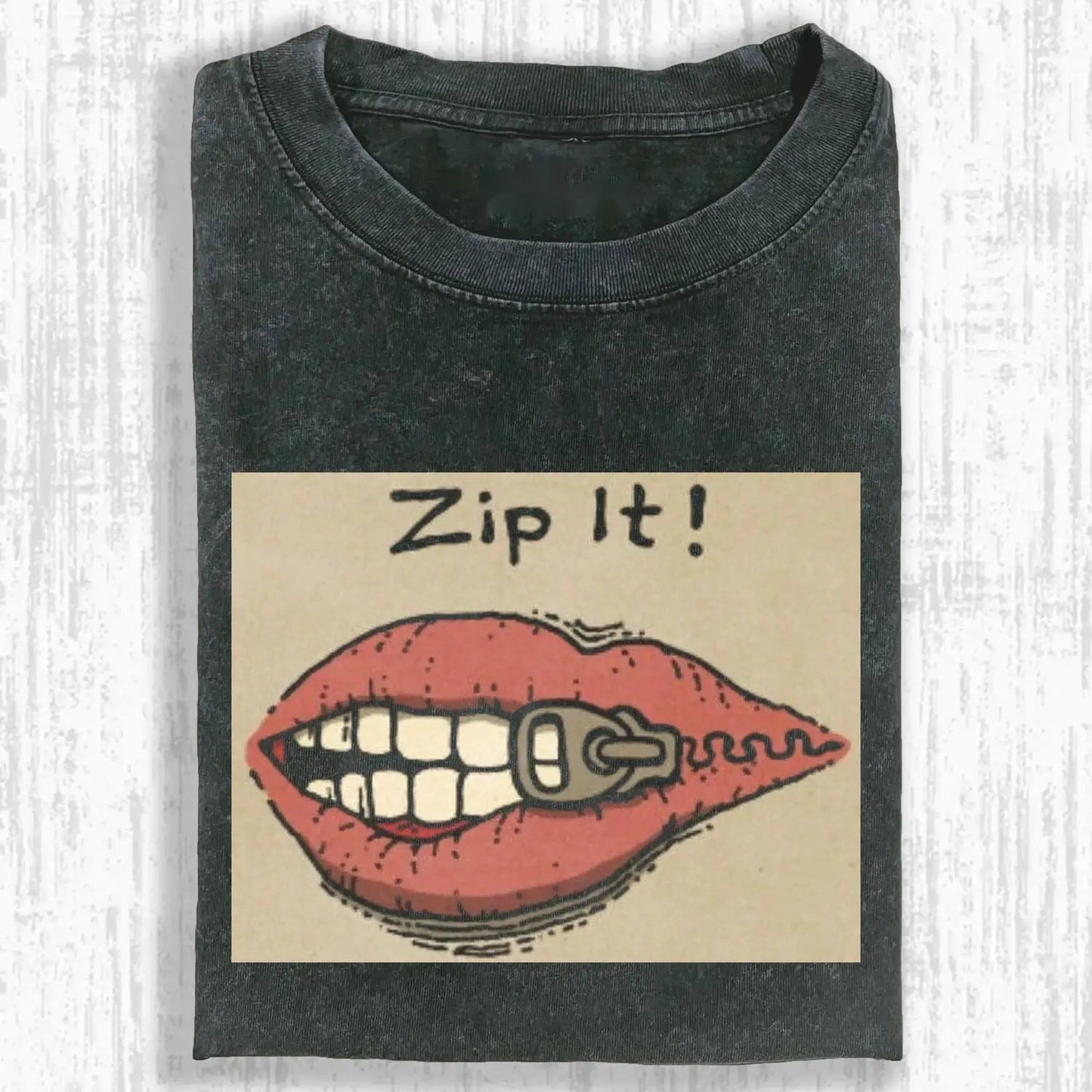 Zip It Tee