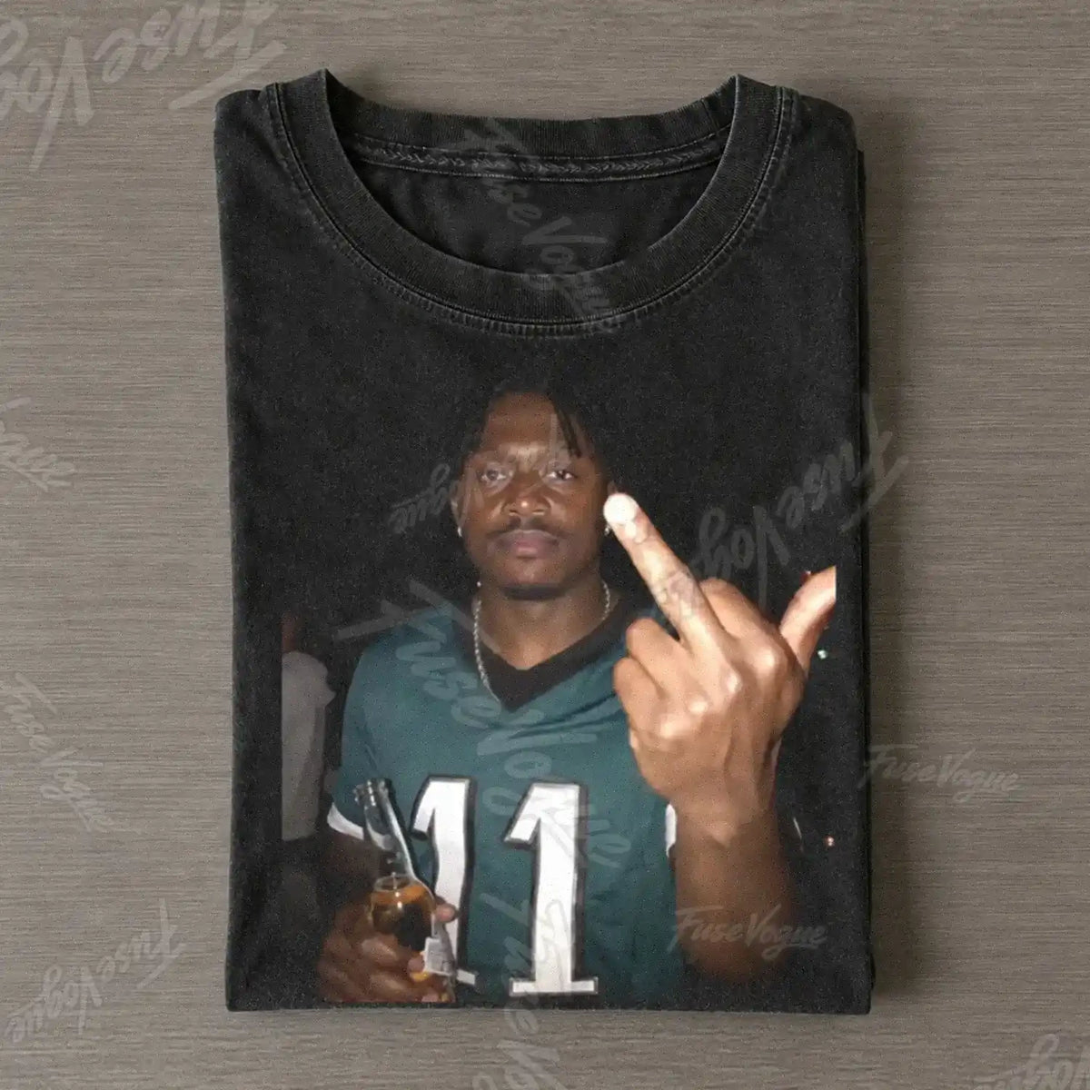 A.J. Brown Football T-shirt - FUSEVOGUE