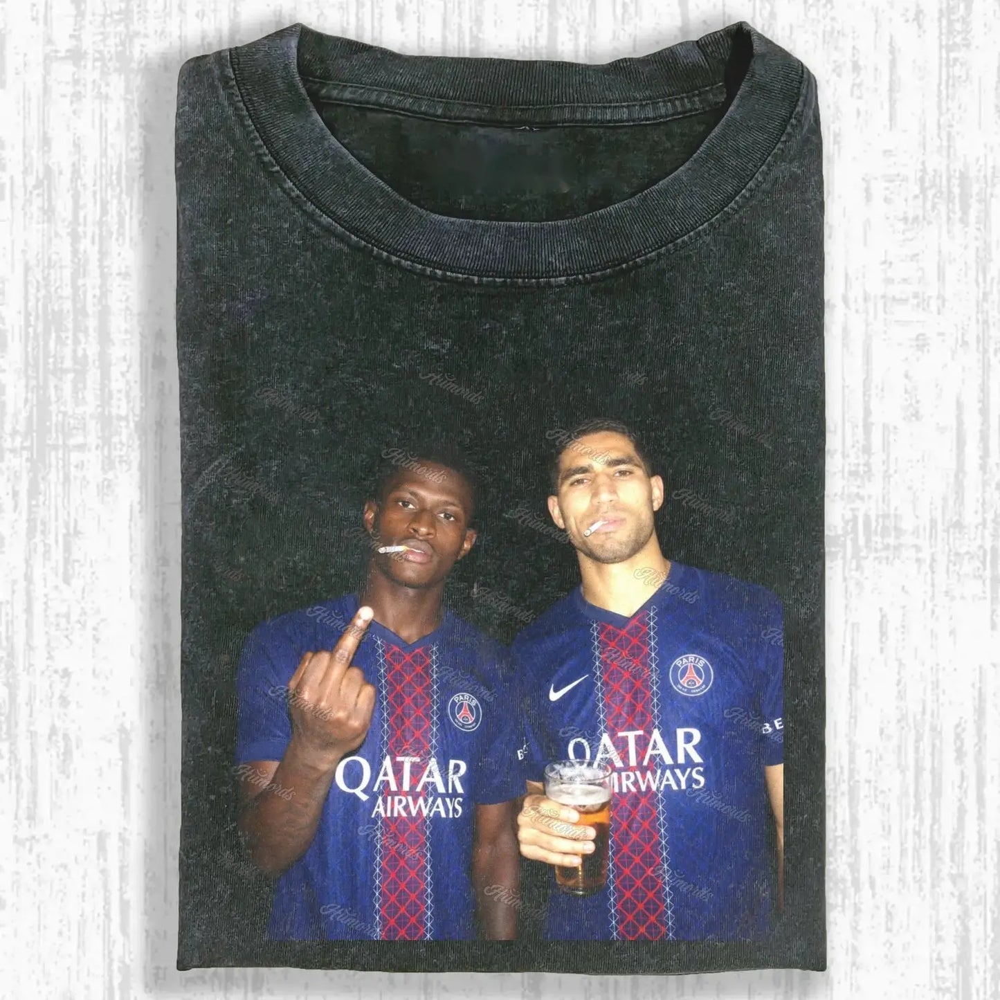 Achraf Hakimi ＆ Nuno Mendes Tee - FuseVogue