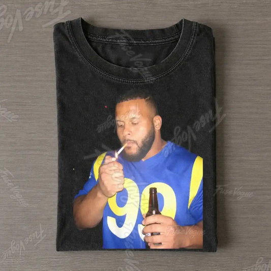 AD LA Rams Football T-shirt - FUSEVOGUE