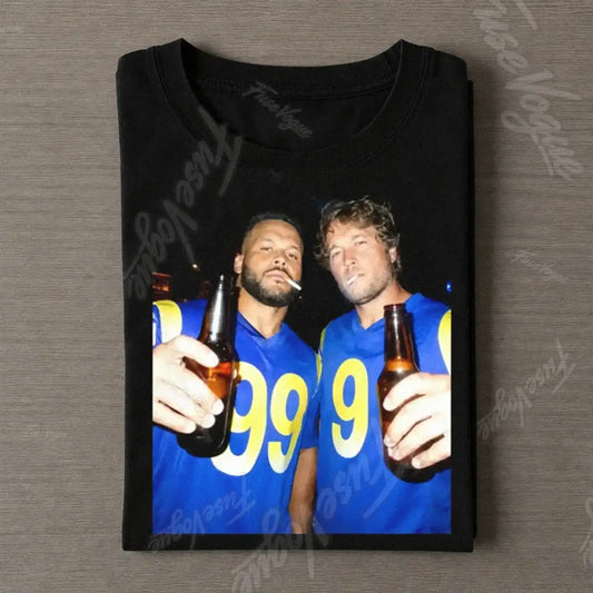 AD & MS LA Rams Football T-shirt - FUSEVOGUE