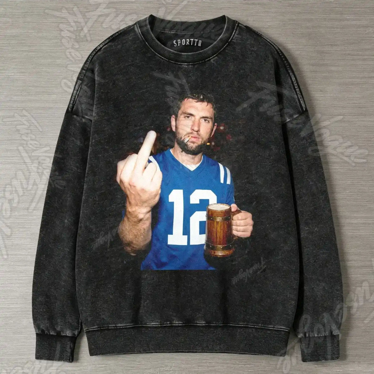 AL12 Colts Football Tee - FUSEVOGUE