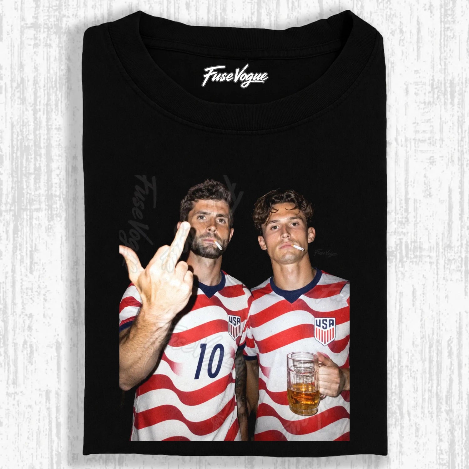 American Soccer Style Tee 1.1 - FUSEVOGUE