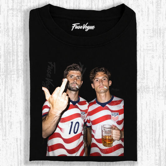 American Soccer Style Tee 1.1 - FUSEVOGUE