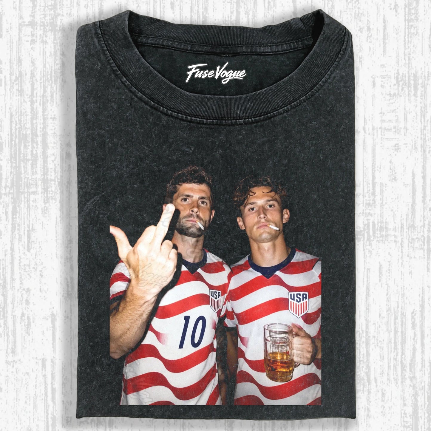 American Soccer Style Tee 1.1 - FUSEVOGUE
