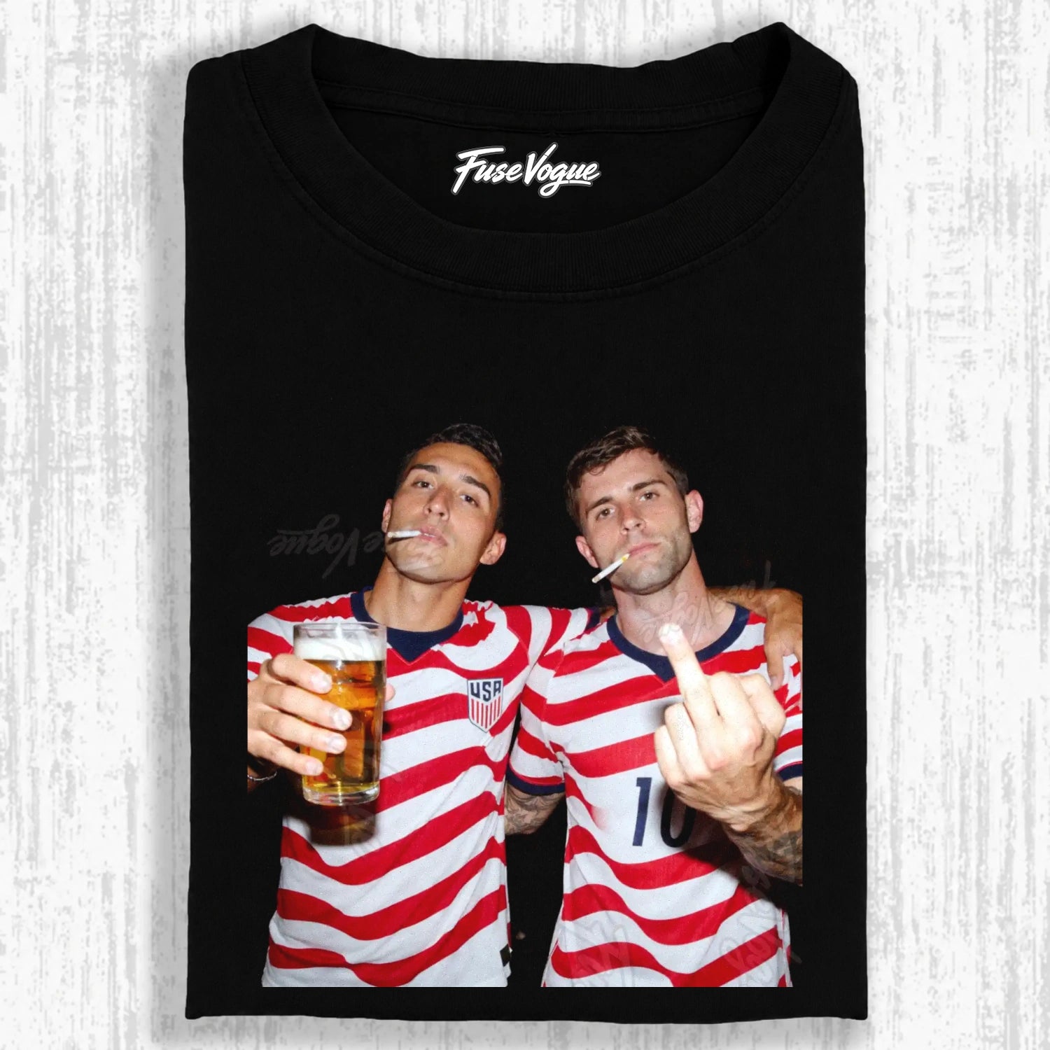 American Soccer Style Tee 1.2 - FUSEVOGUE