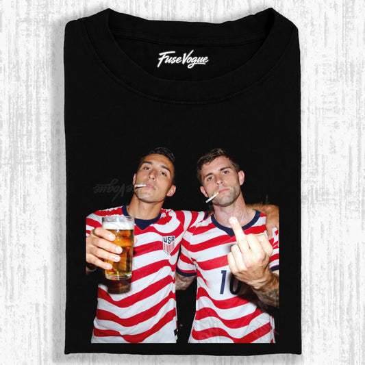 American Soccer Style Tee 1.2 - FUSEVOGUE