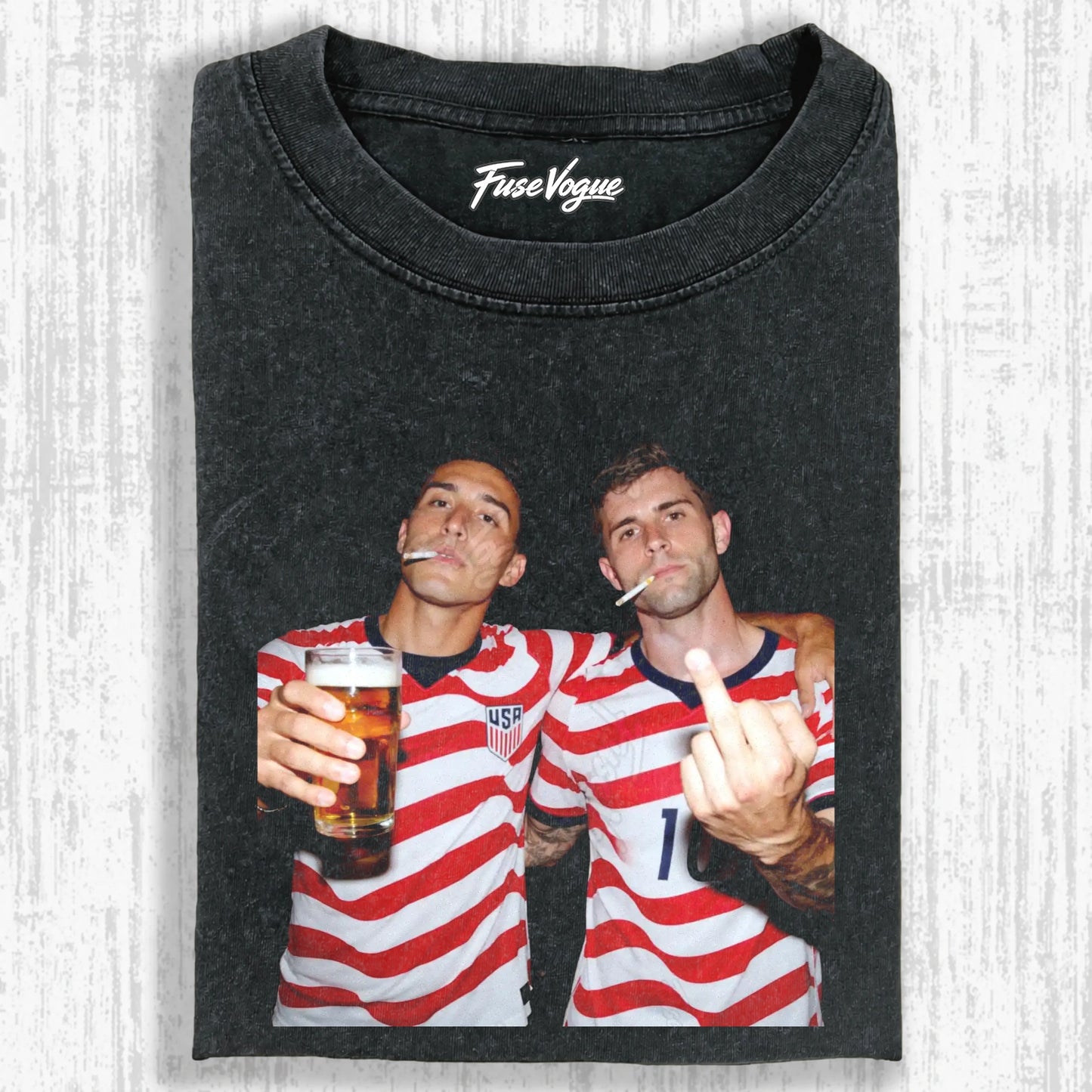 American Soccer Style Tee 1.2 - FUSEVOGUE