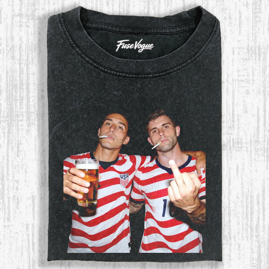 American Soccer Style Tee 1.2 - FUSEVOGUE