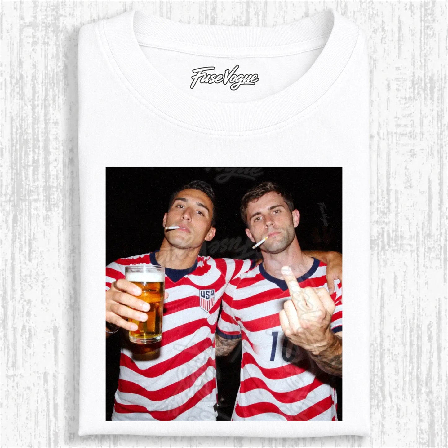 American Soccer Style Tee 1.2 - FUSEVOGUE