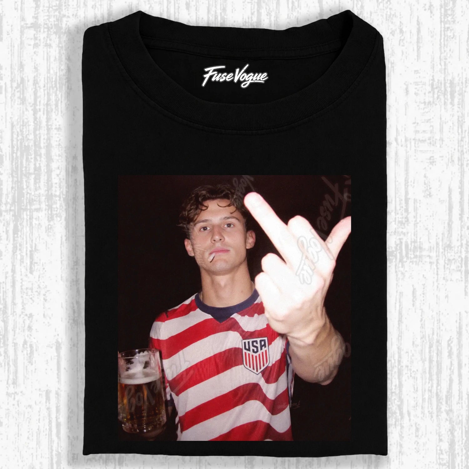 American Soccer Style Tee 1.3 - FUSEVOGUE