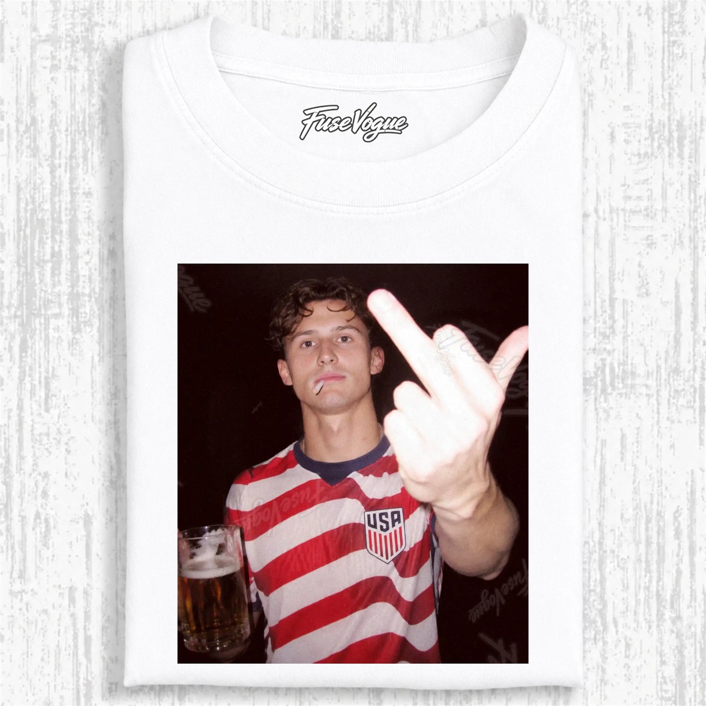 American Soccer Style Tee 1.3 - FUSEVOGUE