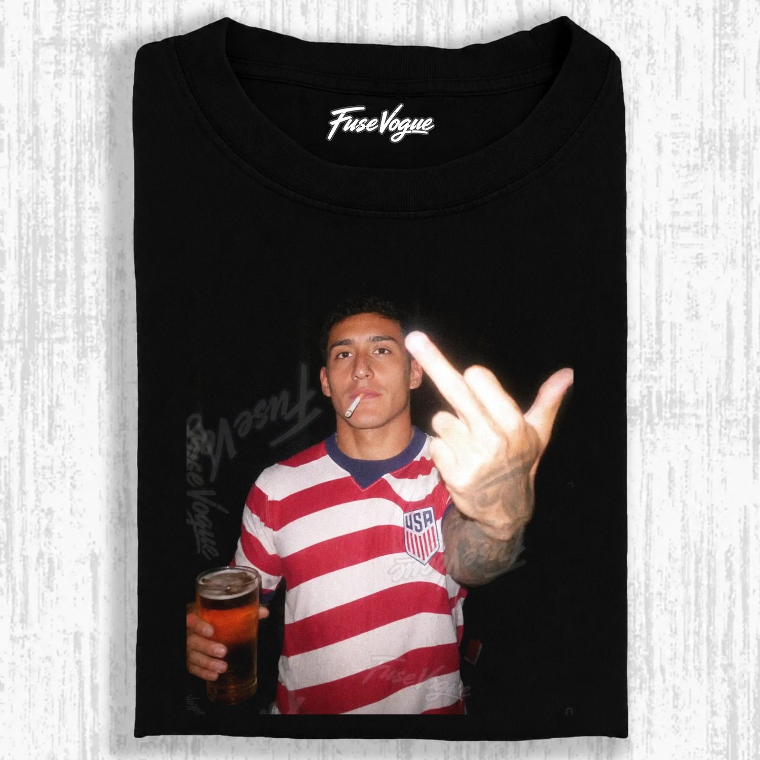 American Soccer Style Tee 1.4 - FUSEVOGUE