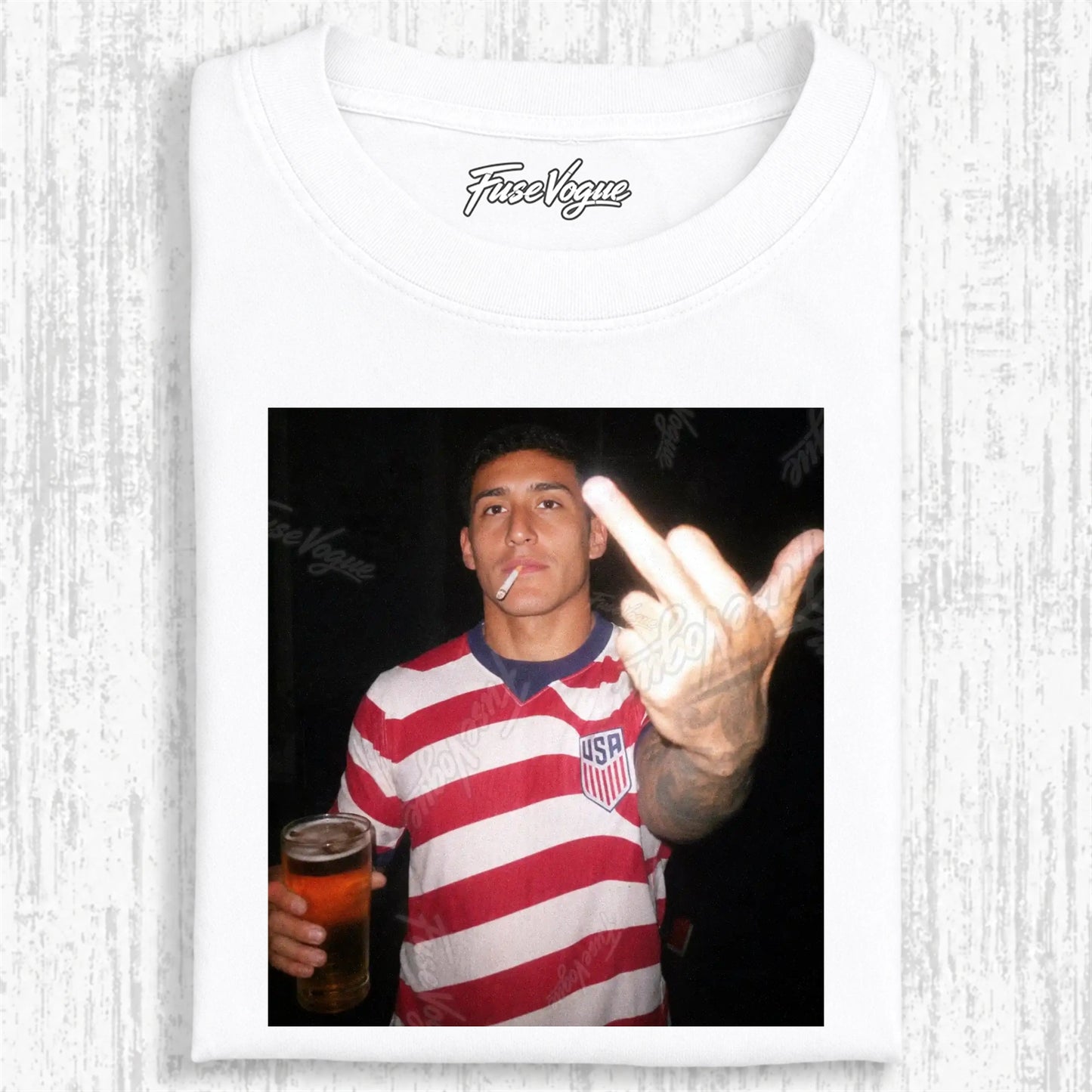 American Soccer Style Tee 1.4 - FUSEVOGUE