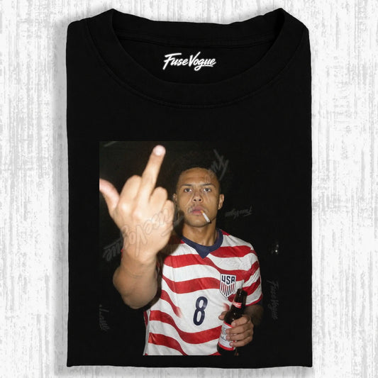 American Soccer Style Tee 1 - FUSEVOGUE
