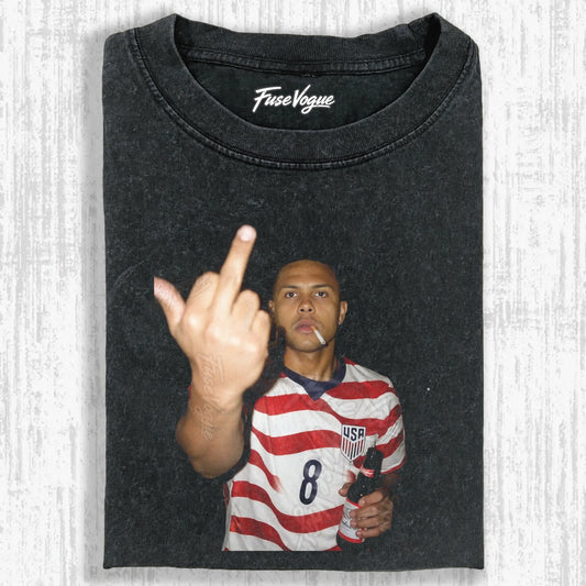American Soccer Style Tee 1 - FUSEVOGUE