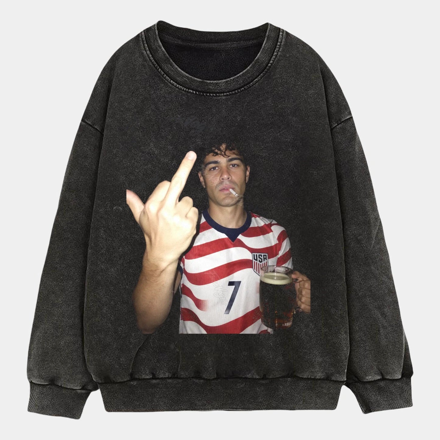 American Soccer Style Tee 2 - FUSEVOGUE