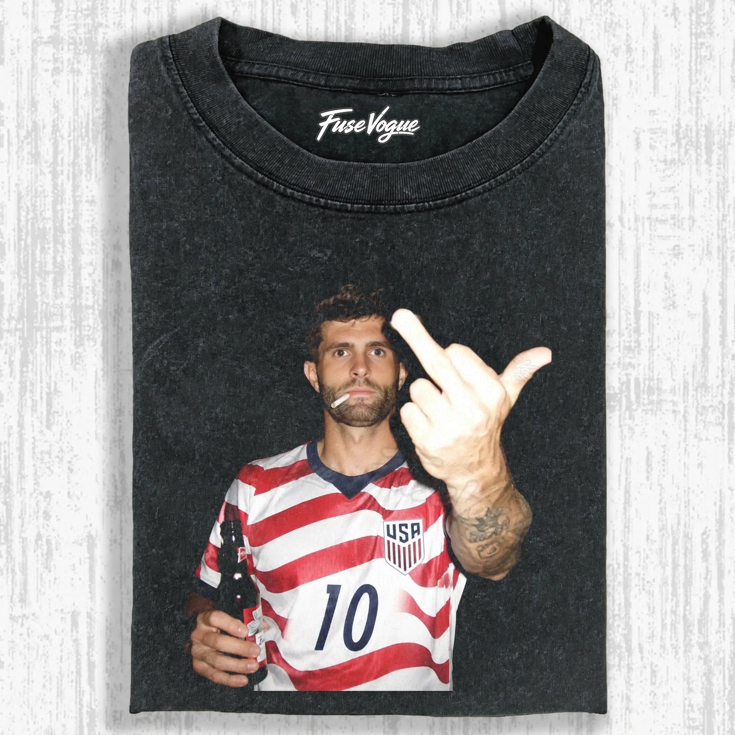 American Soccer Style Tee 3 - FUSEVOGUE