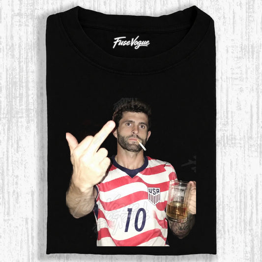 American Soccer Style Tee 4 - FUSEVOGUE