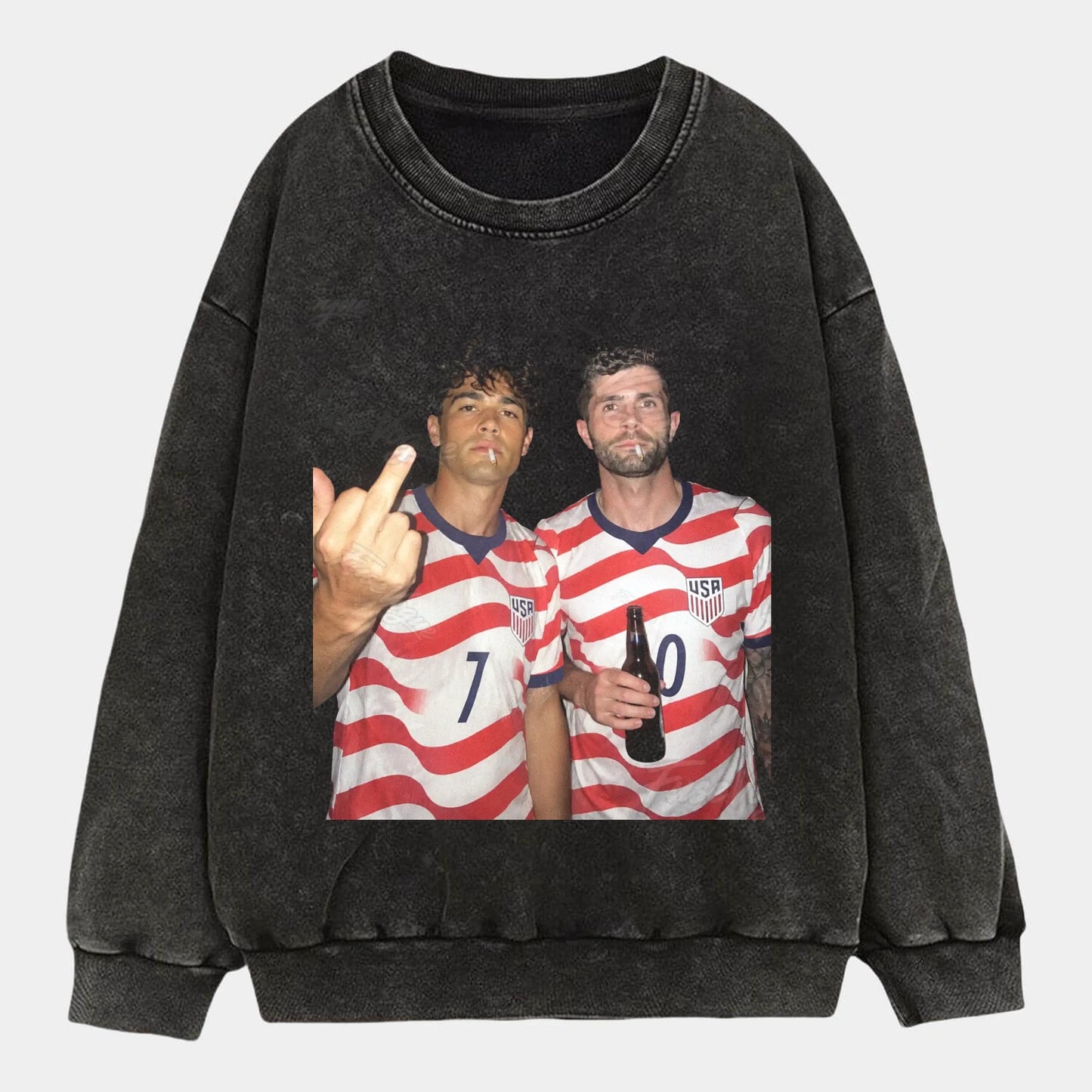 American Soccer Style Tee 6 - FUSEVOGUE