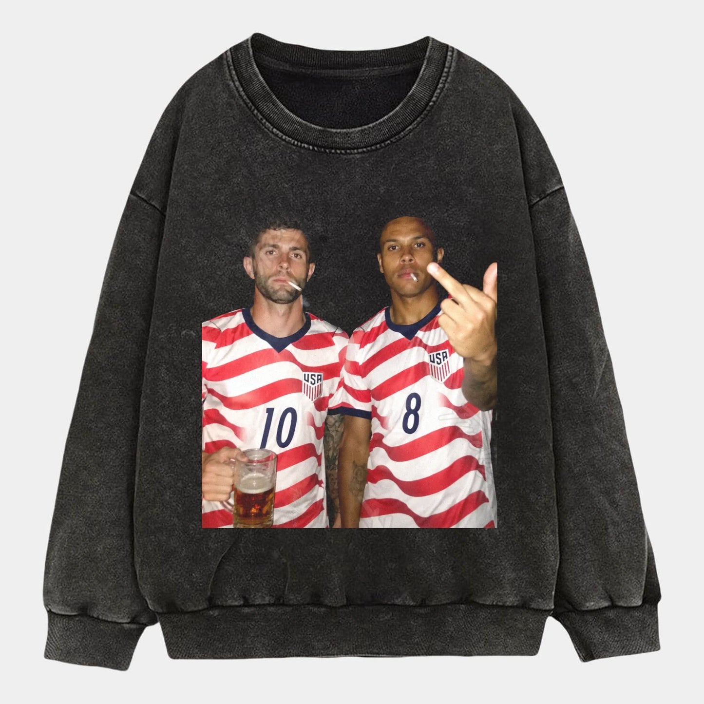 American Soccer Style Tee 7 - FUSEVOGUE