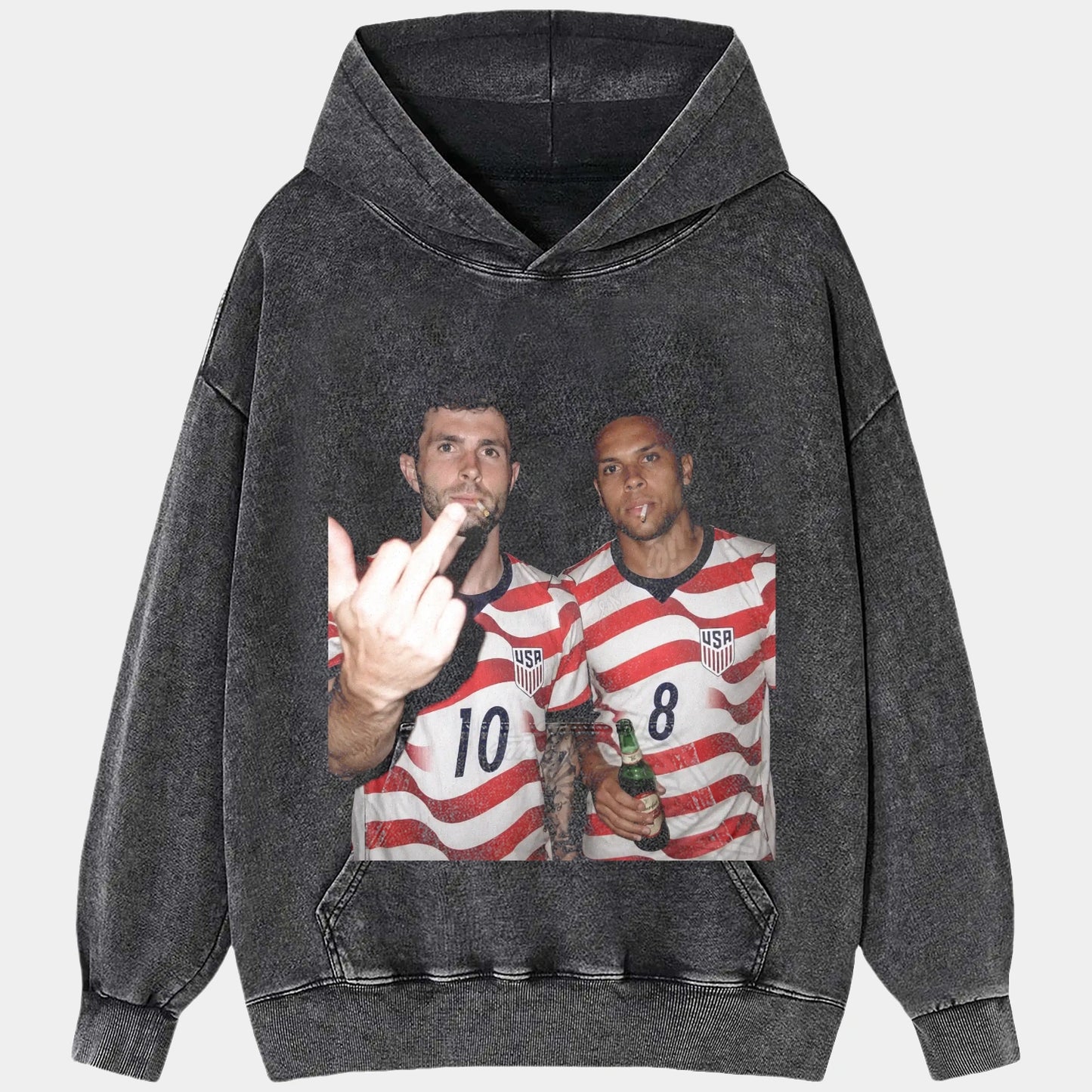 American Soccer Style Tee 8 - FUSEVOGUE