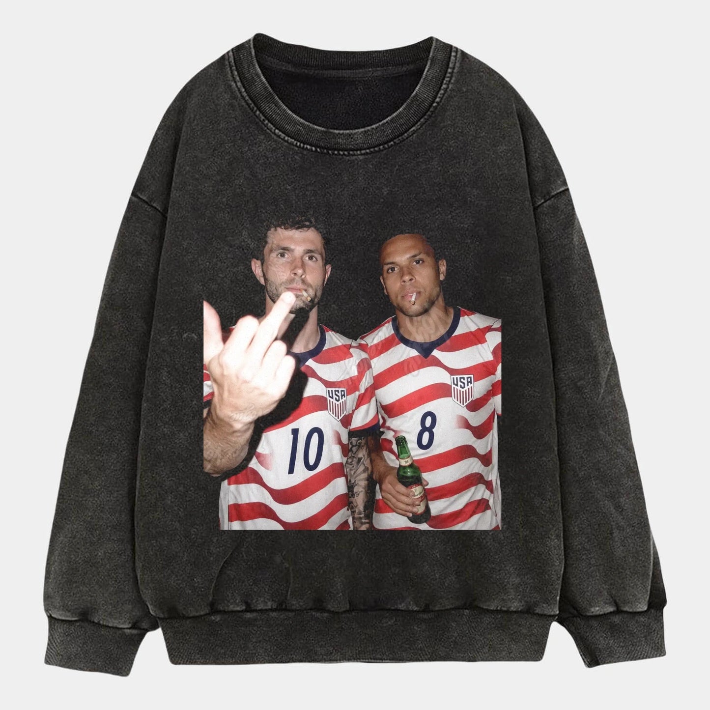 American Soccer Style Tee 8 - FUSEVOGUE