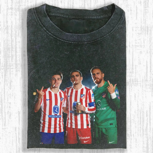 Antoine Griezmann ＆  Jan Oblak ＆ Julián Álvarez T-shirt - FuseVogue