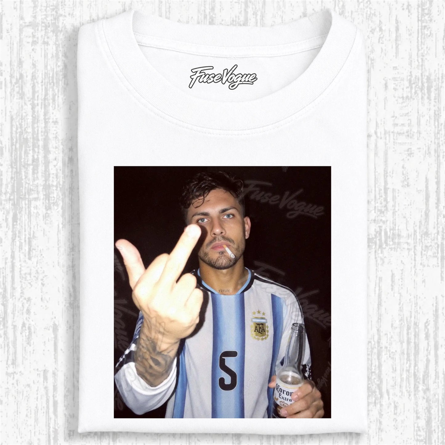 Argentina Football Style Tee 1 - FUSEVOGUE