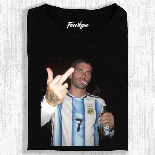 Argentina Football Style Tee 2 - FUSEVOGUE