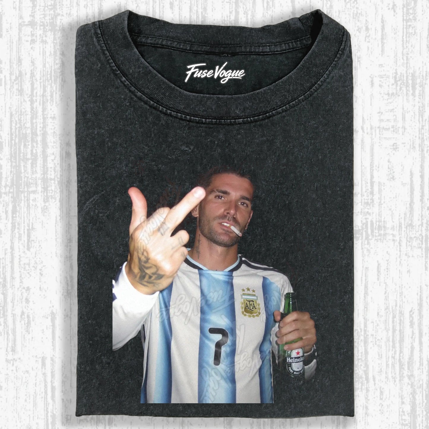Argentina Football Style Tee 2 - FUSEVOGUE
