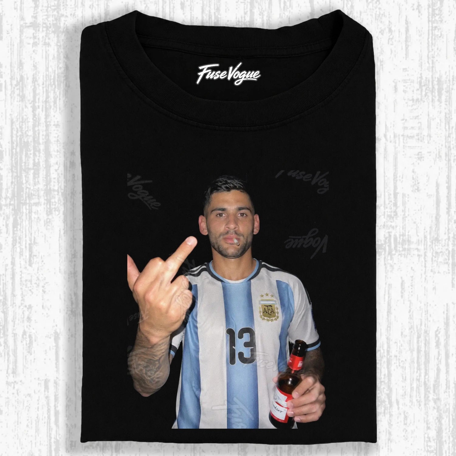 Argentina Football Style Tee 3 - FUSEVOGUE