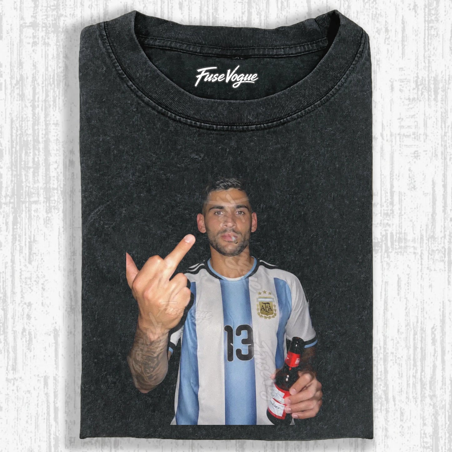 Argentina Football Style Tee 3 - FUSEVOGUE