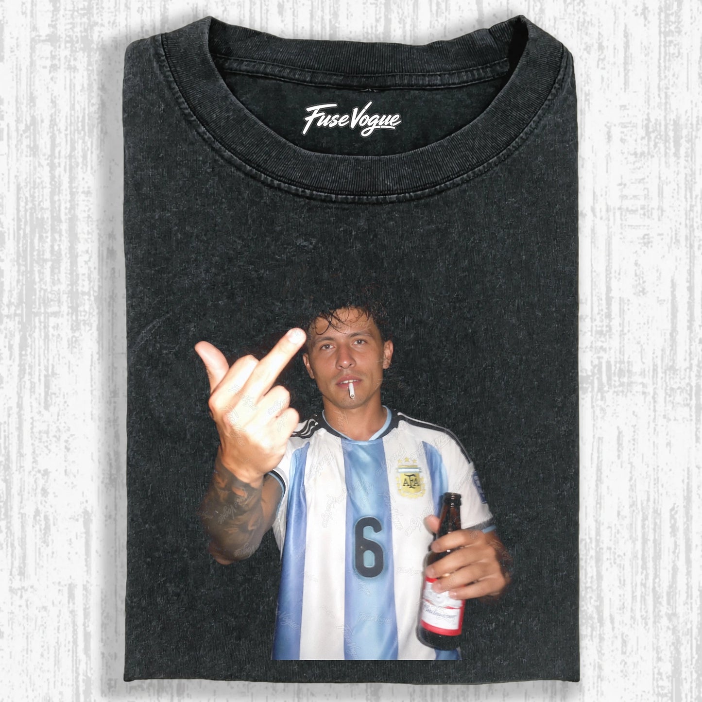 Argentina Football Style Tee 4 - FUSEVOGUE