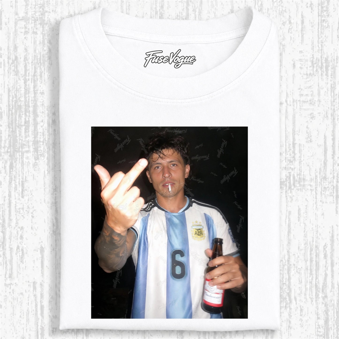 Argentina Football Style Tee 4 - FUSEVOGUE