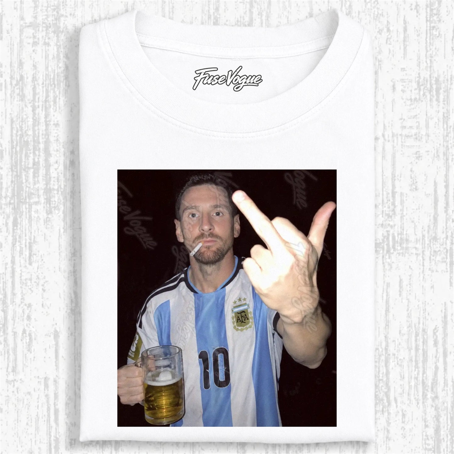 Argentina Football Style Tee 6 - FUSEVOGUE
