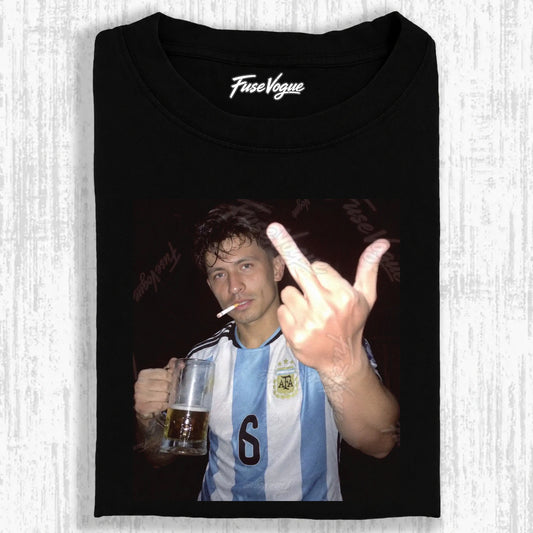 Argentina Football Style Tee 7 - FUSEVOGUE